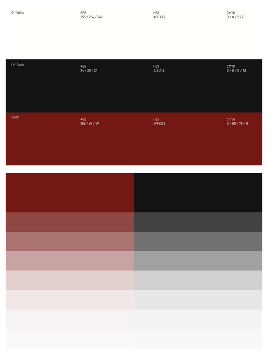 ANAGRAM color palette