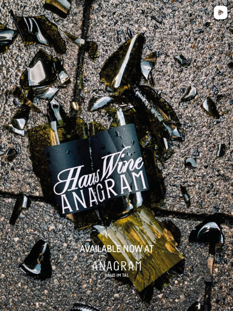 Haus Wine — available now at ANAGRAM Haus im Tal